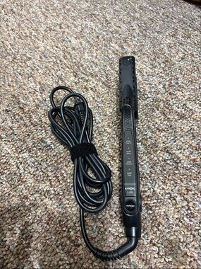 CROCS Black LED Hair Straightener